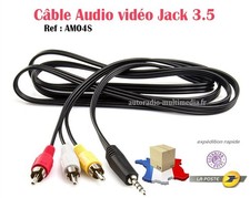 Câble Audio vidéo Jack 3.5 Vidéo câble price
