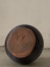 Vase vide poche vintage forme libre céramique Vallauris signé VY Midcentury 50's Vase price