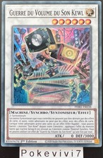 Carte YU-GI-OH! GUERRE DU VOLUME DU SON KEWL PHRE-FR038 SR NEUF Son carte price