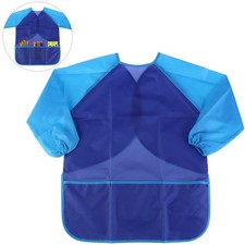 Kids Art Smock Painting Apron Tablier Peinture Manche Longue De Pour Enfants Peinture Apron price