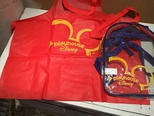 tablier de protection disney playhouse disney rouge enfant peinture et artisanat neuf Peinture Apron price