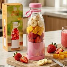 Mini Blender Portable Rechargeable USB 420 ml Rose – Mixeur Smoothie avec Câble Mixeurs price