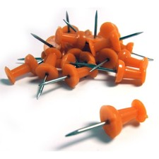 25 Punaises De Signalisation Solveig Orange Épingles et punaises price