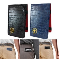 Yardage Book Cover Golf Score Cards Wallet Outdoor Golf Scorecard Holder Portefeuille (outdoor) price