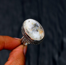 Bague bijou ethnique fait main en argent sterling 925 pierre précieuse... Bague en argent price