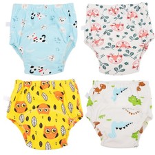 4 Pcs Vetement Culotte D'apprentissage Pantalon D'entraînement Pour Bébé Culotte d'apprentissage bébé price