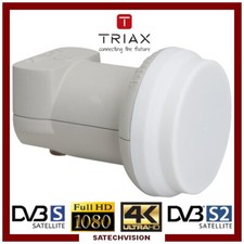 LNB Single Triax TSI 0,3 dB Gain 65 dB Tête universelle 1 sortie Full HD 3D 4K Lnb price