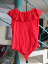Body rouge Taille 12Ans Marque Miss Tiffany Fille Neuf avec étiquette Body fille price