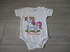 1 body bébé fille manches courtes licorne fuerteventura taille 12 mois Body fille price