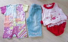 Body ensemble pantalon fille 6 Mois lot TBE vertbaudet Gémo collection été Body fille price