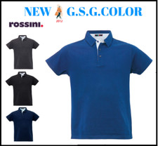 Polo Homme Manches Courtes T-Shirt 100% COTON Jersey Avec Pare-Sueur Jersey homme price