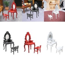1/12 mini ensemble de vanité pour la décoration de meubles de chambre à Ensemble de chambre price