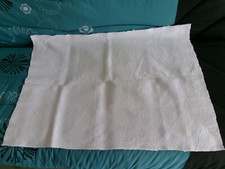 couverture lange bébé vêtement ancien blanc 85 x 65cm, coton Bébé lange price