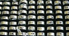 BAGUE ACIER INOXIDABLE NEUVE HOMME FEMME Avec MOTIF Bague homme price