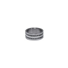 Bague Homme Acier Inoxydable Décor Boules Bague homme price