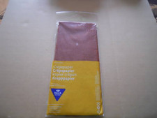 PAPIER CREPON - MARRON- 150 * 50 CM Crépon papier price