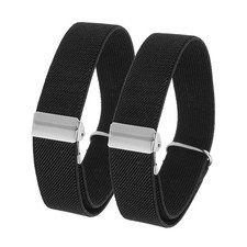 Ceinture jarretière élastique 2 pièces noir Jarretière ceinture price