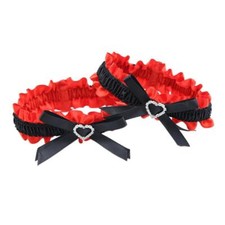 1 Paire De Bagues De Ceinture Jarretière Pour Femmes, Cœur D'amour Et D'amour Jarretière ceinture price