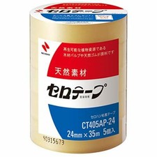 Nichiban CT405AP-24 Cellotape Cellophane Tape 5 rouleaux 24 mm x 35 m 9031567... Cellophane Tape price