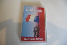 JEAN-PAUL GAVINO LE DRAPEAU K7 AUDIO TAPE CASSETTE SOUS CELLOPHANE BOITIER FENDU Cellophane Tape price