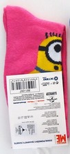 1 paire de chaussettes rose LES MINIONS pour enfant  fille Chaussettes fille price