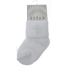Chaussettes bébé garcon ou fille NEUF blanc 0-12 mois bapteme ceremonie cadeau Chaussettes fille price