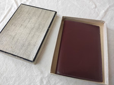 Ancien Portefeuille en cuir Bordeaux Portefeuille unisexe price