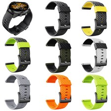 Bracelet de montre en silicone 24 mm pour montre connectée GPS Suunto 7/9/9 B... Accessoire pour montre connectée price