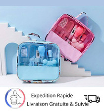Ensemble Essentiel de Soin et Santé Quotidien pour Bébé - 13 Pièces Bleu Ou Rose Bébé soin ensemble price