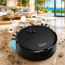 ASPIRATEUR Sans Fil Robot 3 en 1 USB RECHARGE, Balayage Lavage, Haute Pression Robot Vacuums price