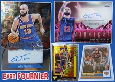 EVAN FOURNIER collection (NBA AUTOGRAPH NUMBERED PARALLELS Panini Topps...) Basket price