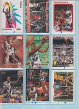 ROBINSON David Basket ball NBA panini fleer deck topps 1 carte à choisir Basket price