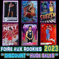 FOIRE AUX ROOKIES 2023 *** PARALLELS * INSERTS * NBA Basketball Wembanyama... Basket price