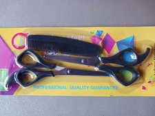 Ciseaux de coiffure a effiler d'épaissir et de coupe 160 mm + peigne ..... Ciseaux price