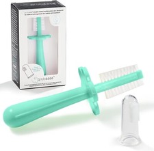 Bébé Brosse à Dents Doigt Entraînement Enfant Grabease Double Face Bébé Bébé brosse à dents price
