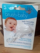 Brosse à dents souple pour bébé  10 à 36 mois  BRUSH-BABY Bébé brosse à dents price