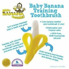 Anneau de Dentition pour bébé banane Silicone souple Brosse À Dents À Mâcher Bébé brosse à dents price