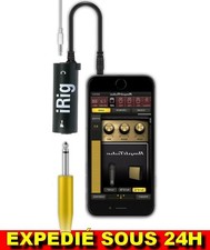 IRIG Guitare Basse Clavier vers iPhone iPad Android Adaptateur Studio Mobile Pro Studio Microphone price