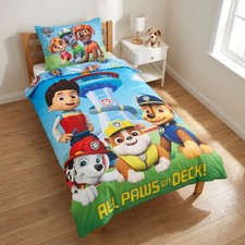 Parure de lit Pat Patrouille - 100x135 / Housse de couette 100% coton OEKO-TEX Parure de housse de couette price