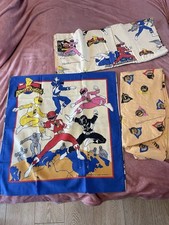 Parure De Lit 1 personne Power Rangers 1 Housse de couette, 1 Taie, 1 Drap 1995 Parure de housse de couette price