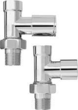 Inline robinets chromés droite mis Pack 1/2" 15mm entrée de + plombable Inline robinet price