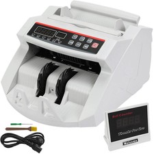 Compteuse De Billets VEVOR Détection UV MG EUR GBP USD Écran Externe Commerce Money Counting Machine price
