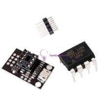 Mini ATTINY85 Micro USB Development Programmer Board for Tiny85-20PU DIP-8 Board price