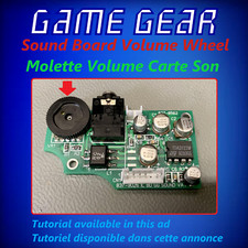 SEGA Game Gear | Sound Board Volume Wheel - Molette Son Carte Son Board price
