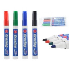 4 Feutres Marqueurs Effaçables pour Tableau Blanc Whiteboard Velleda 4 Couleurs Whiteboard marqueur price