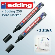 Edding 250 Marqueur Tableau Noir Whiteboard 2 Pièces 1.5-3 mm Rapide Whiteboard marqueur price