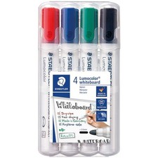 Lot De 4 Marqueurs Effaçable À Sec - Lumocolor Whiteboard Marker Staedtler Whiteboard marqueur price