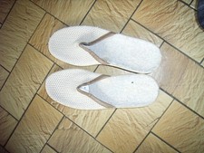 chaussons homme écrus ajourés P42 Chaussons homme price