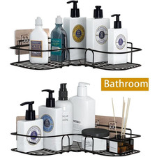 Étagère d'angle de douche sans perçage, accessoires de salle de bain AUTOCOLLANT Salle de bain étagère price