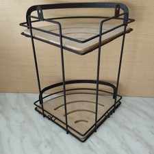ETAGERE D'ANGLE DE SALLE DE BAIN  BOIS FER FORGE POUR POSER OU SUSPENDRE Salle de bain étagère price